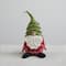 Hello Honey® 14" Green & Red Handmade Wool Felt Gnome
